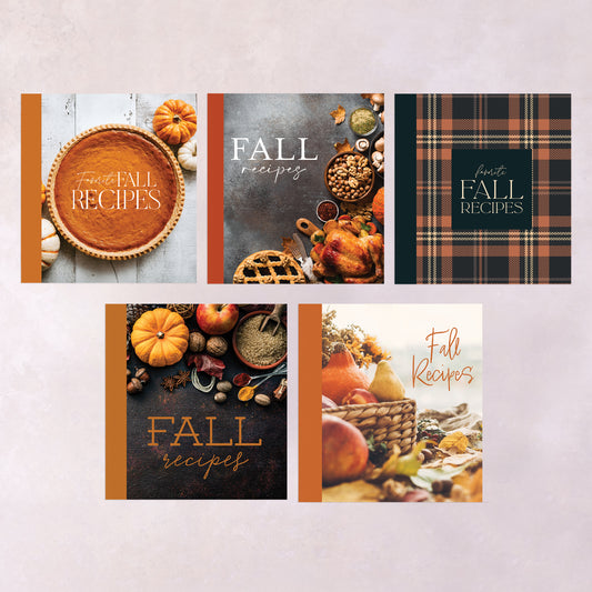 Fall Book Cover Binder