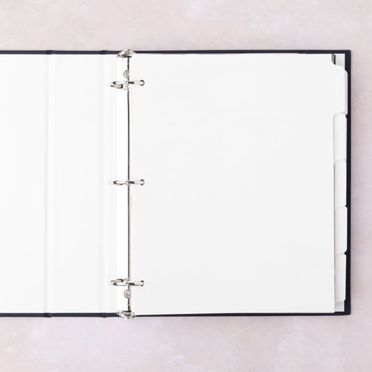 Blank Category Dividers (5 tabs)