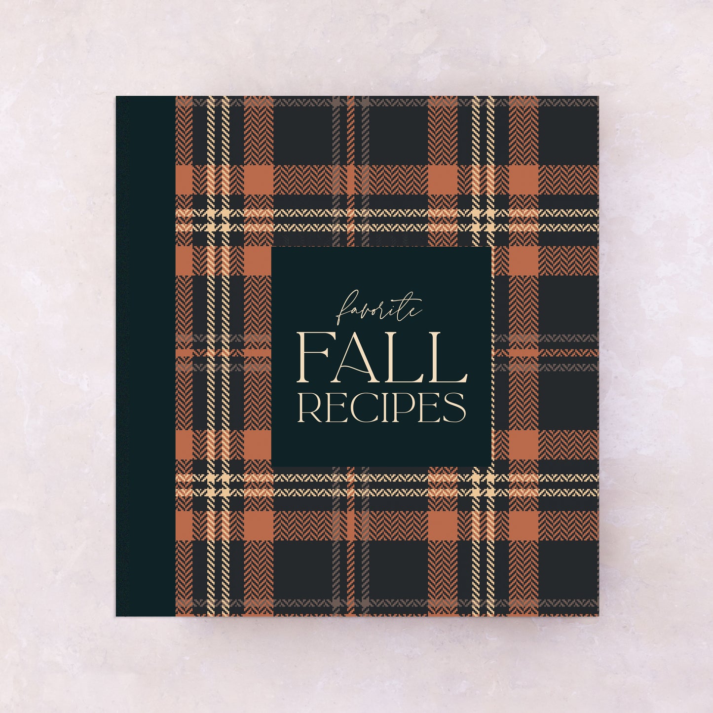 Fall Book Cover Binder